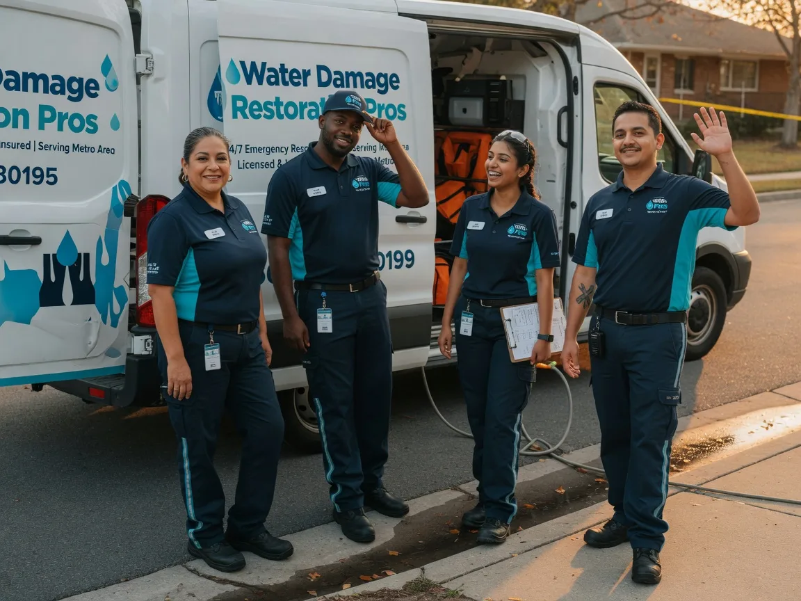 Water Damage Restoration company in Marty, SD