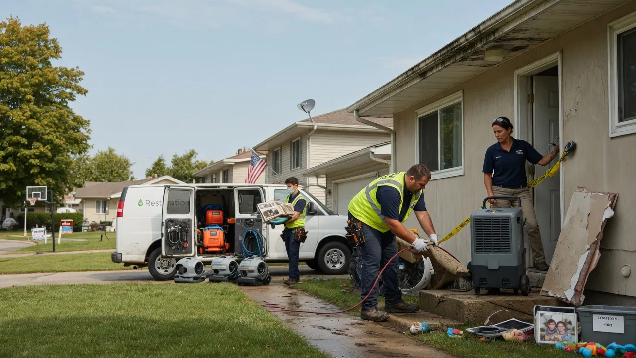 Water Damage Restoration in Marty, SD near me